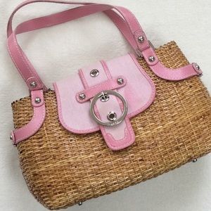 Authentic Rafē New York wicker purse